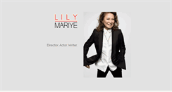 Desktop Screenshot of lilymariye.net