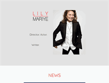 Tablet Screenshot of lilymariye.net